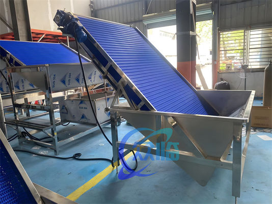 Stainless Steel Shrimp Sorting Equipment Stable Anti Erosion