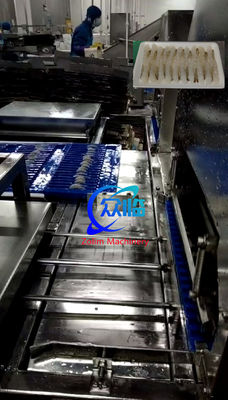 ราคาดี ความจุ 15000pcs/h เครื่อง Tempura อัตโนมัติและ เครื่อง NOBASHI อัตโนมัติ ออนไลน์