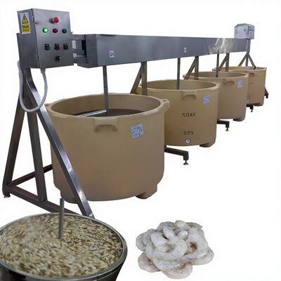 ราคาดี เครื่องแช่กุ้งอัตโนมัติเครื่องปั่นมัลติฟังก์ชั่น 1.1KW เครื่องแช่ปลาเครื่องผสมอาหารทะเลเครื่องกวนอัตโนมัติ ออนไลน์