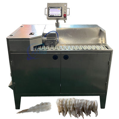 เครื่องเปลือกกุ้งอุตสาหกรรมหลายฉาก 1500W สําหรับร้านอาหาร