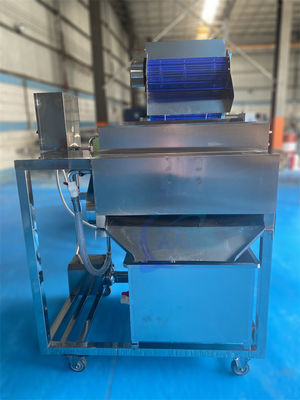 1500W อุปกรณ์โรงงานแปรรูปปลาที่มั่นคง เครื่องแยกขนกุ้งอุตสาหกรรม