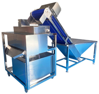 เครื่องทําความสะอาดกุ้งอัตโนมัติ 1.5KW ความจุขนาดใหญ่