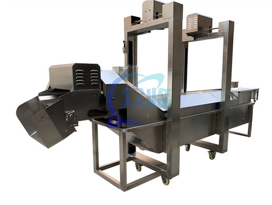 ราคาดี เครื่องทําอาหารกุ้ง 500-600KG / H ที่มั่นคงด้วยจอสัมผัส PLC ออนไลน์