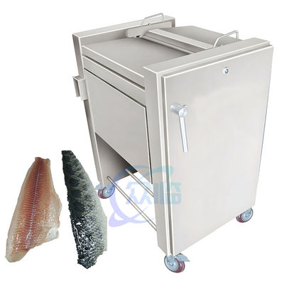 ราคาดี SUS304 เครื่องถอดผิวปลาที่มั่นคง อัตโนมัติสําหรับถอดผิวติลลาปียา ออนไลน์
