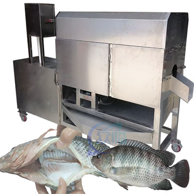เครื่องกําจัดกระดูกในกระดูกของปลา Tilapia แบบพาณิชย์