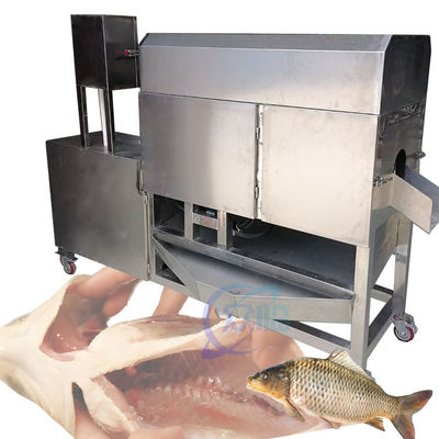 อิเล็กทริกส์ 3P ปลา gutting เครื่อง Multiscene 2100x650x1300mm