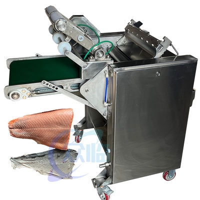 เครื่องเปลือกผิวปลา 380V ทนทาน ป้องกันการบดลง ประสิทธิภาพสูง