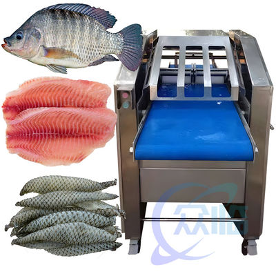 ราคาดี 20-30pcs/Min เครื่องกําจัดผิวปลา เครื่องเปลือกปลาซัลมอนหลายประการ ออนไลน์