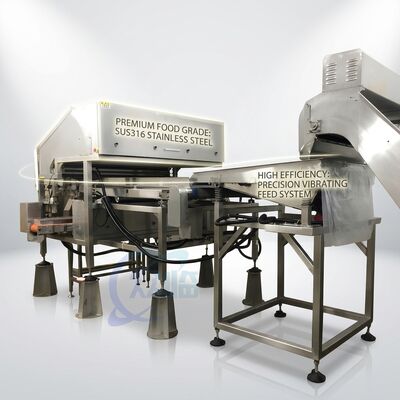 ราคาดี Stainless Steel Shrimp Head Removal Machine SUS316L 500-800KG 5.5KW 60Hz For Shrimp Processing Plant ออนไลน์