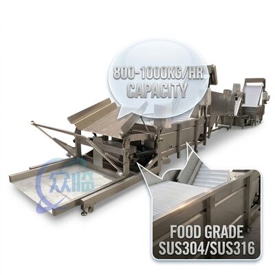 ราคาดี Fully Automatic Prawn Head Removal Machine Hygienic SUS304 1500-2000KG 11.7KW 50Hz ออนไลน์