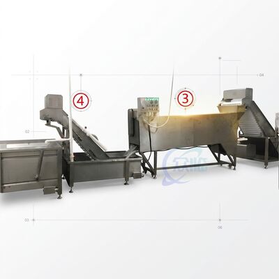 ราคาดี High Speed Shrimp Head Body Separator Anti Corrosive SUS316 1200-1800KG 0.8KW 440V ออนไลน์